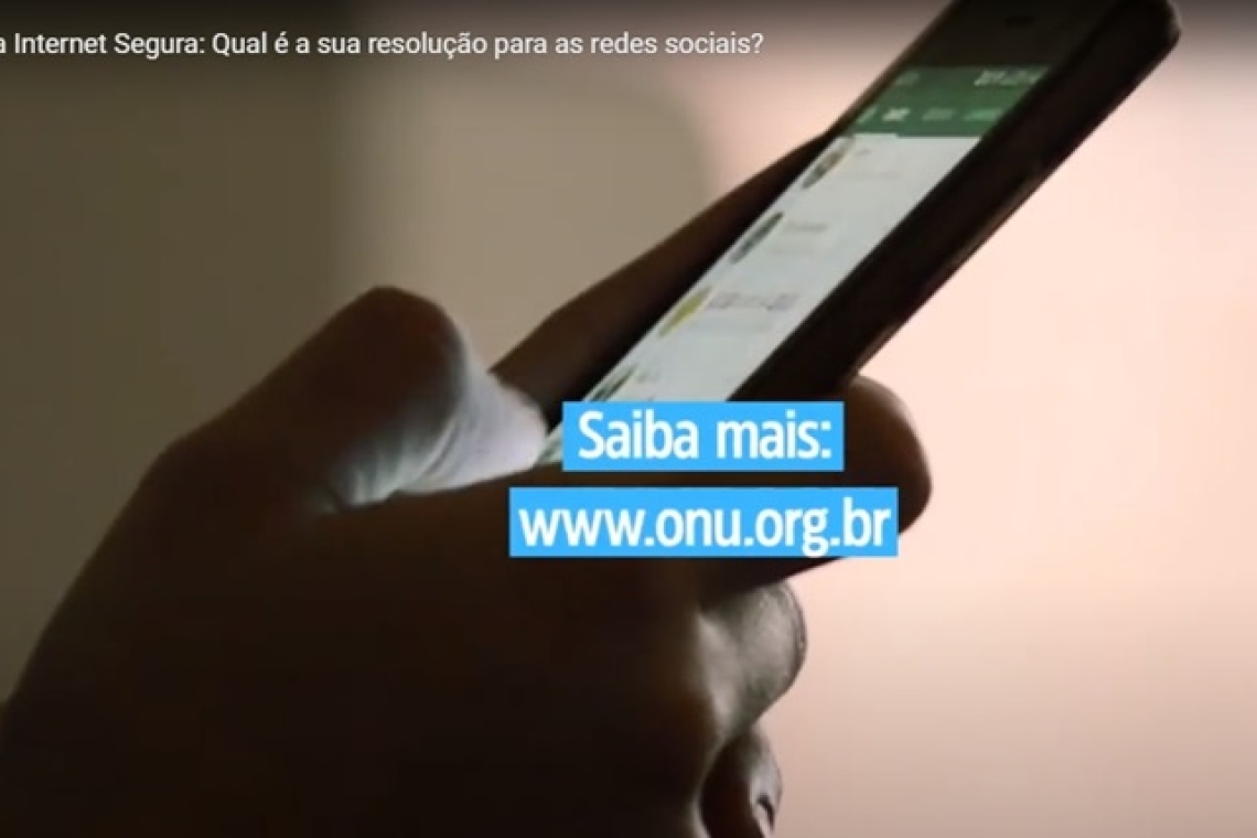 ONU reforça alertas sobre os perigos da internet
