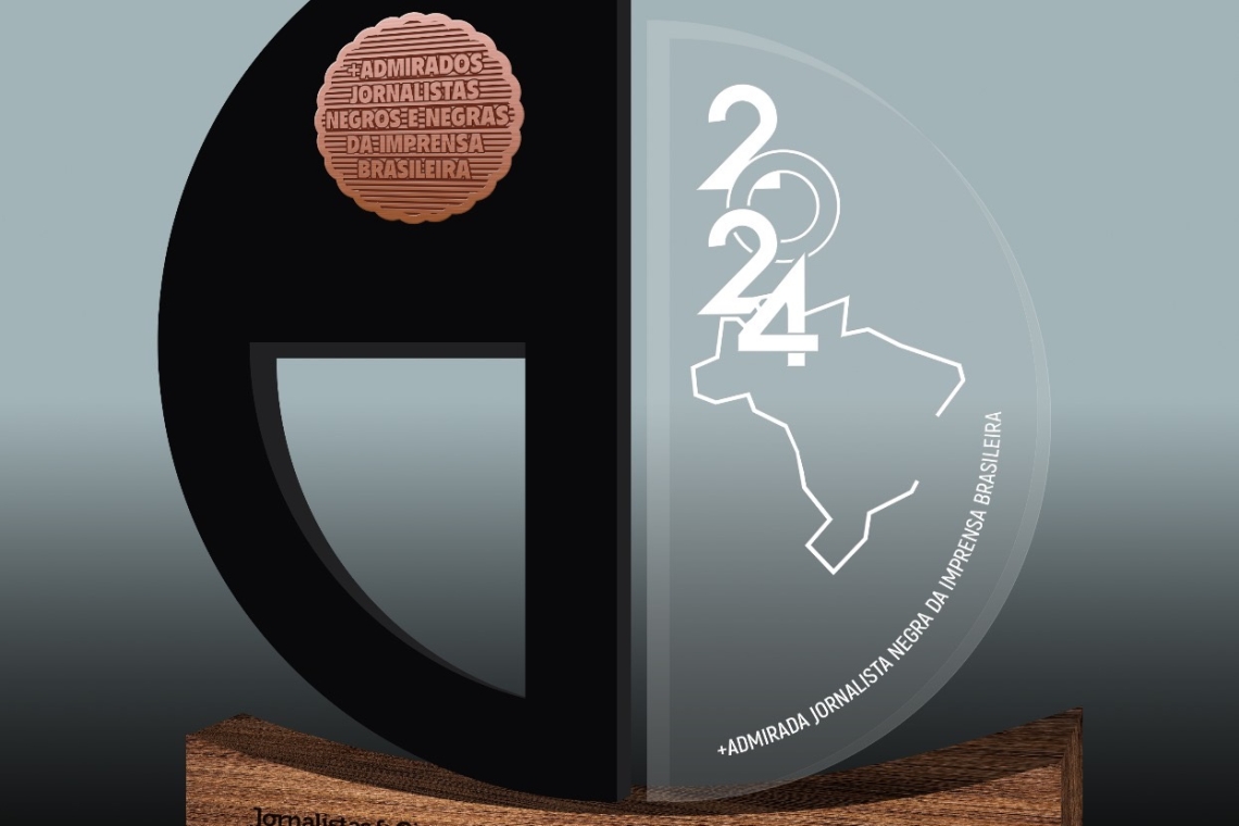 Noite de gala para homenagear os +Admirados Jornalistas Negros e Negras da Imprensa Brasileira