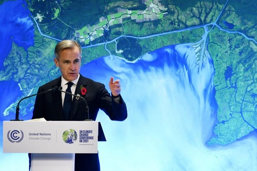 Mark Carney COP26 1 papo reto